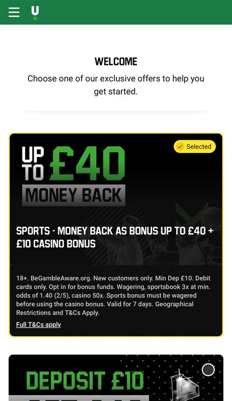 Unibet promo code and sign.